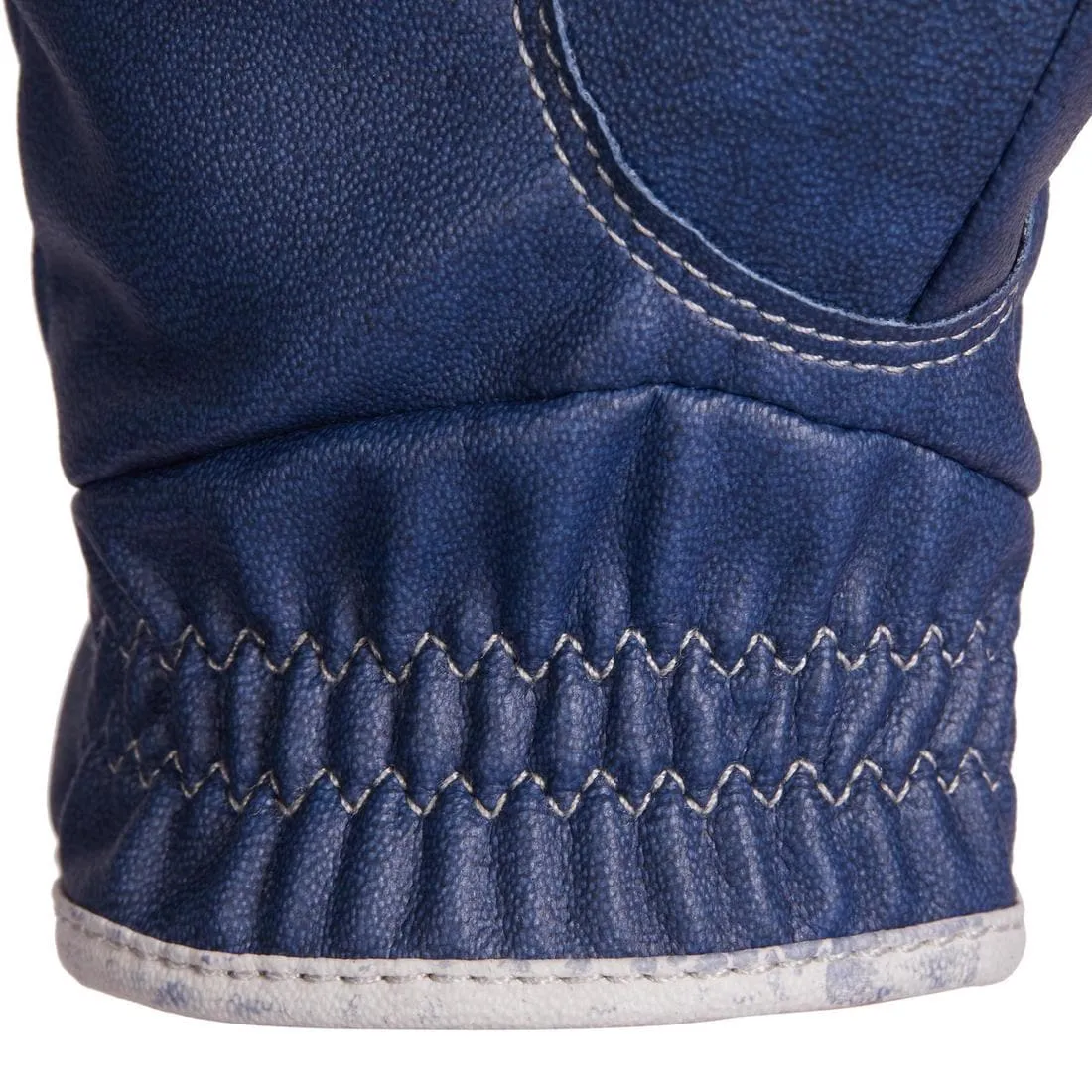 Gants d'équitation respirant avec velcro Enfant - 560 marine