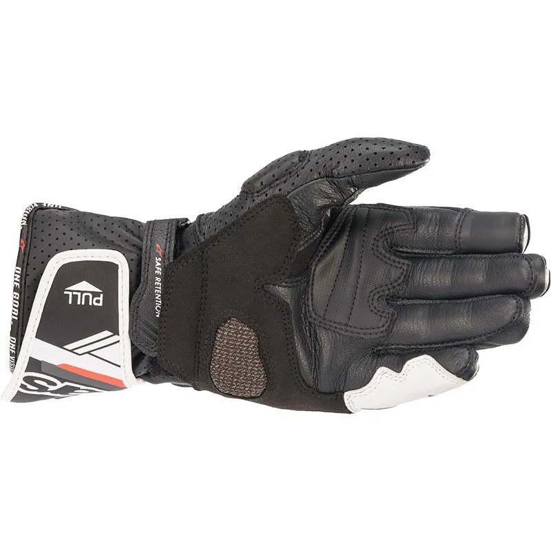 Gants STELLA SP-8 V3 ALPINESTARS BLACK WHITE - MAXXESS.FR, Gants moto racing