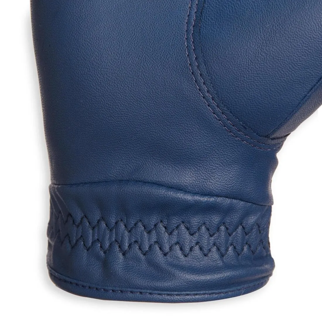 Gants équitation homme 560 marine et bleu