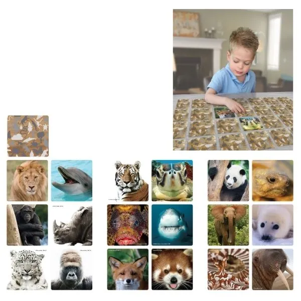 Jeu des paires - #Selfies Animaux