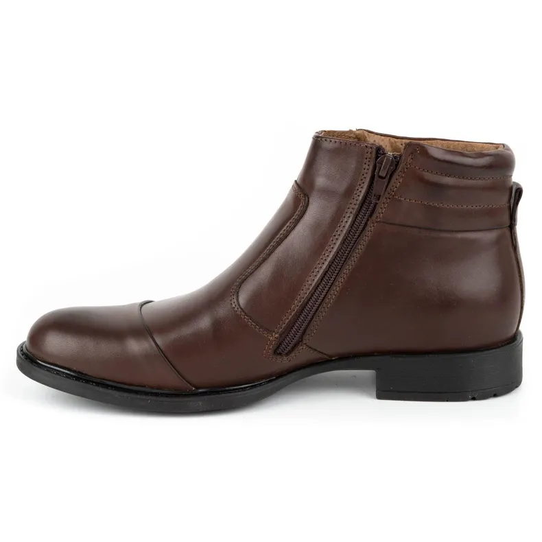 Joker Chaussures d'hiver homme 323J marron brun