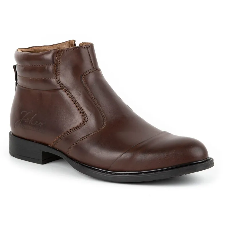 Joker Chaussures d'hiver homme 323J marron brun