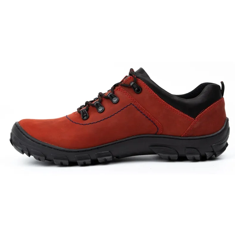 Kampol Chaussures trekking homme 36 rouge