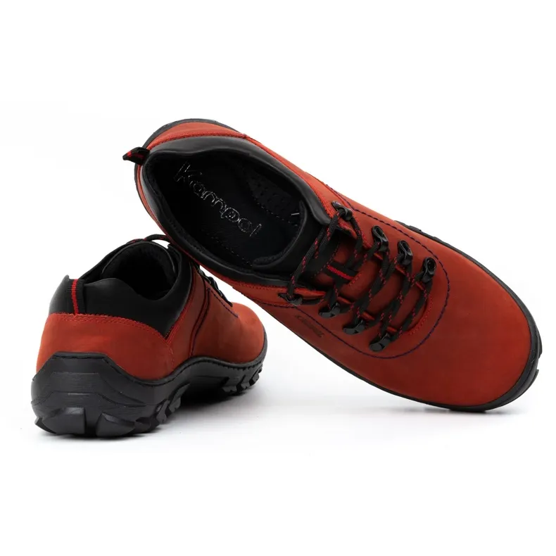 Kampol Chaussures trekking homme 36 rouge