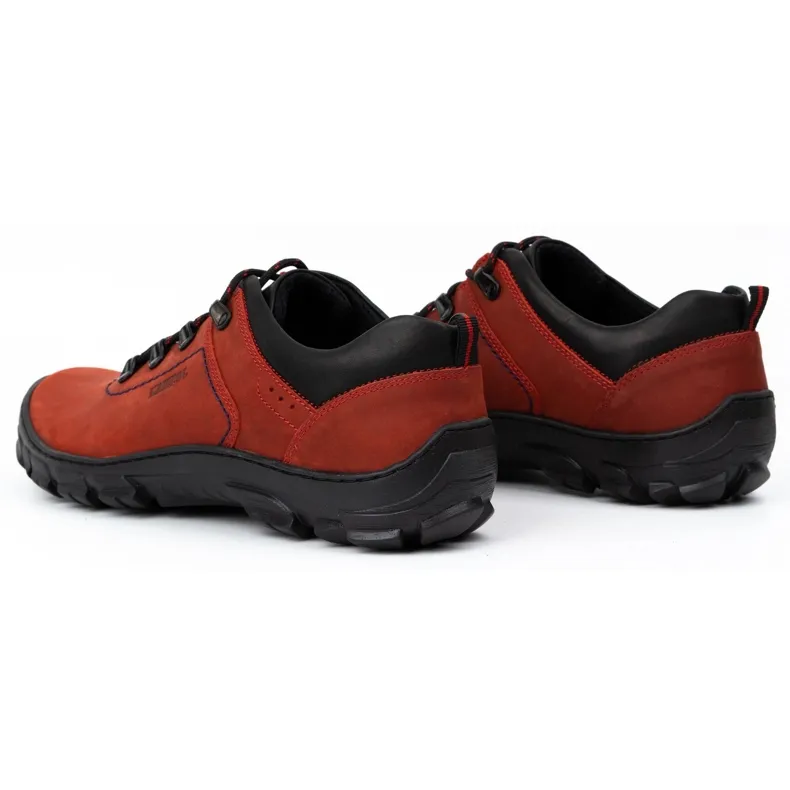 Kampol Chaussures trekking homme 36 rouge