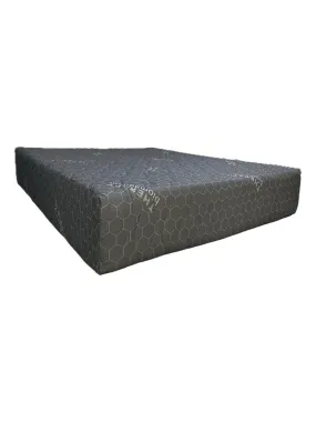 Matelas Bébé Mousse 60x120cm - gris anthracite