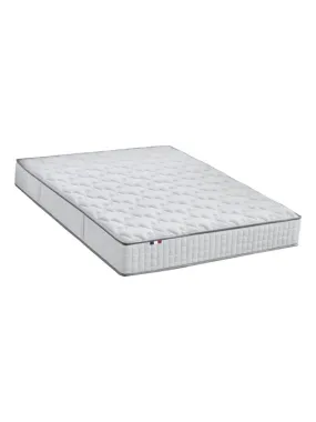 Matelas Ressorts + Mémoire de forme ODYSSEE Made in France - Blanc