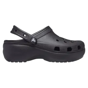 Mules  Crocs classic platform clog w noir