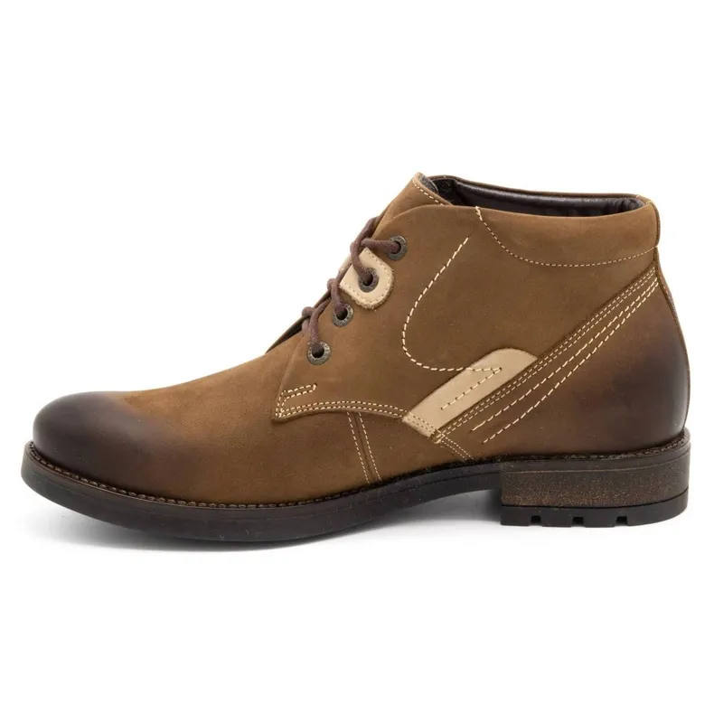 Olivier Chaussures d'hiver pour hommes 1028 marron brun