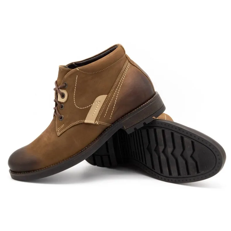 Olivier Chaussures d'hiver pour hommes 1028 marron brun