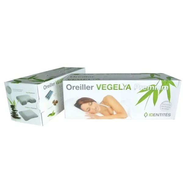 Oreiller naturel à mémoire de forme Vegelya Premium - ATPM Services