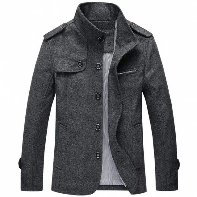 Trench homme col montant - Homme Tendance