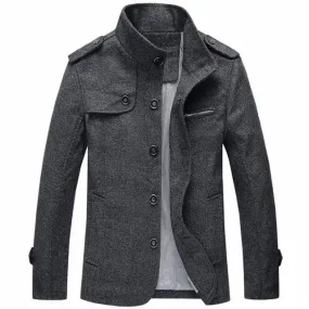 Trench homme col montant - Homme Tendance