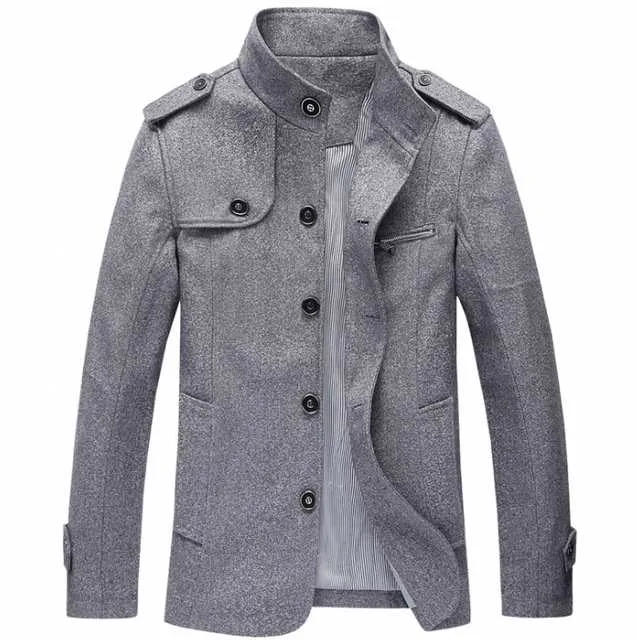 Trench homme col montant - Homme Tendance