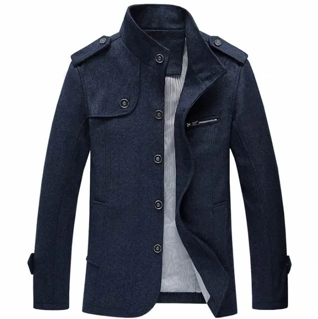 Trench homme col montant - Homme Tendance