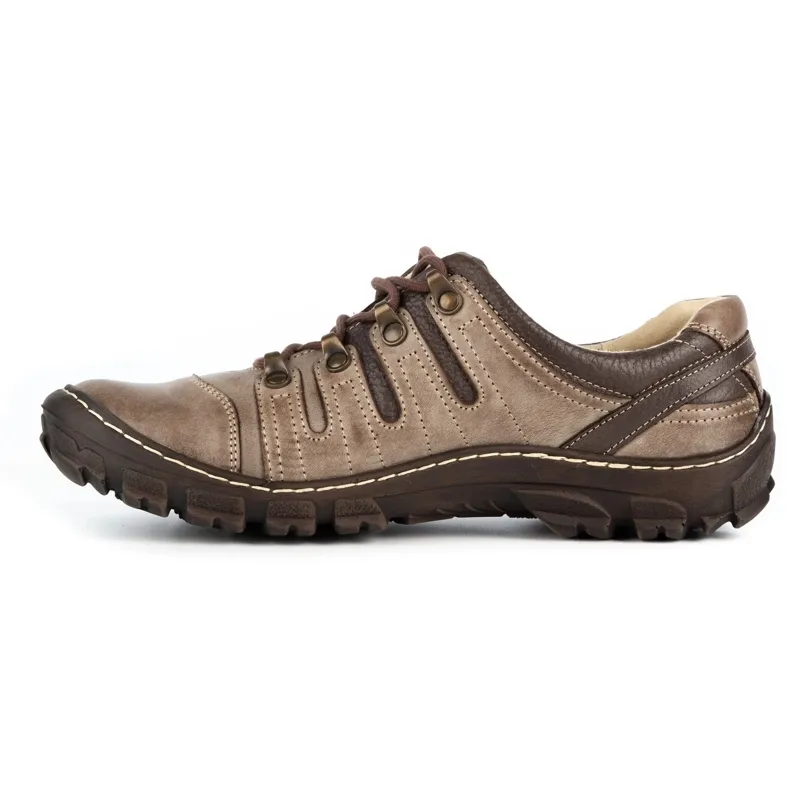 WASAK Chaussures trekking homme cuir 0166W marron brun