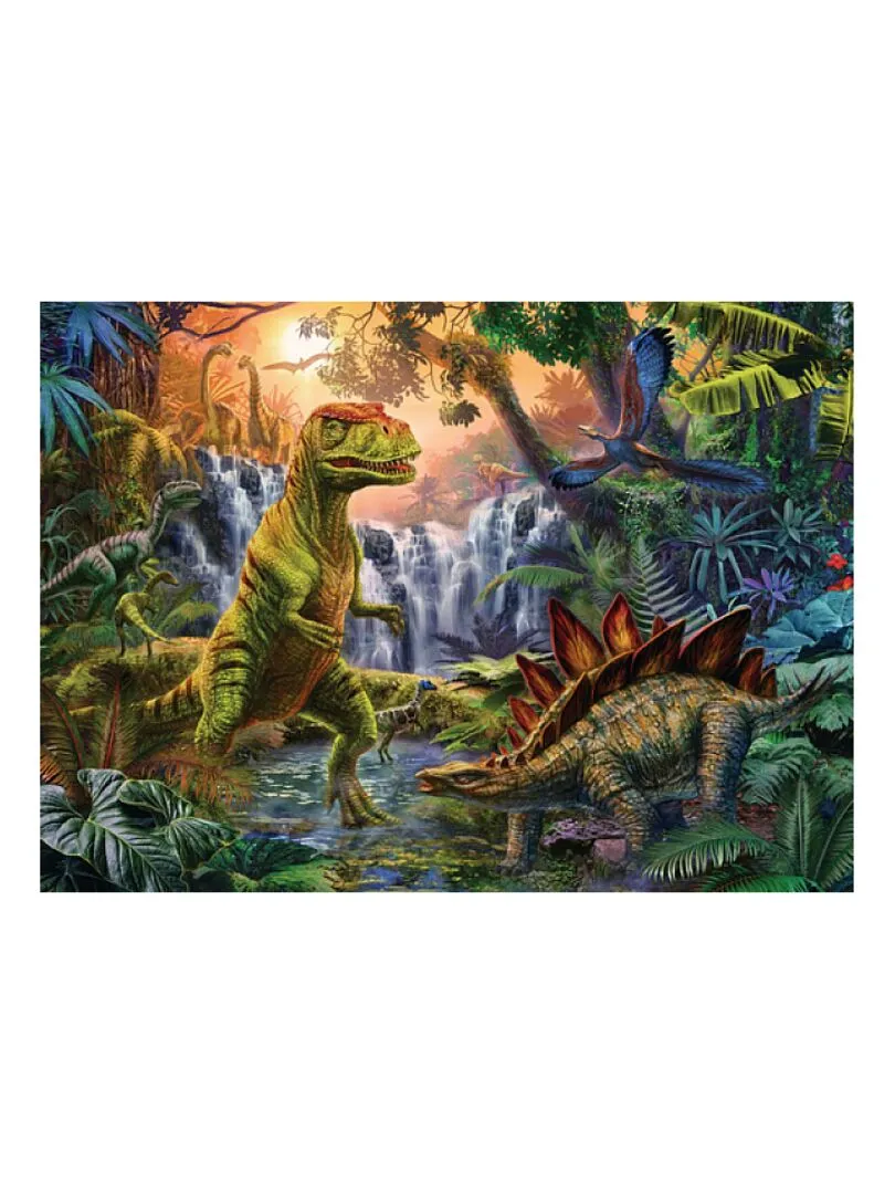 'ravensburger' Puzzle 100 P Xxl - L'oasis Des Dinosaures - N/A