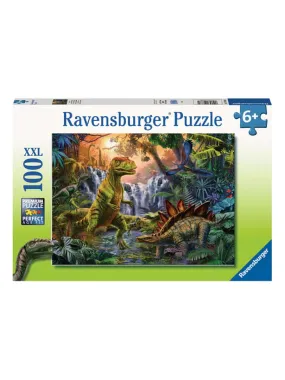 'ravensburger' Puzzle 100 P Xxl - L'oasis Des Dinosaures - N/A